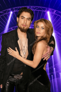 Dave Navarro with Carmen 